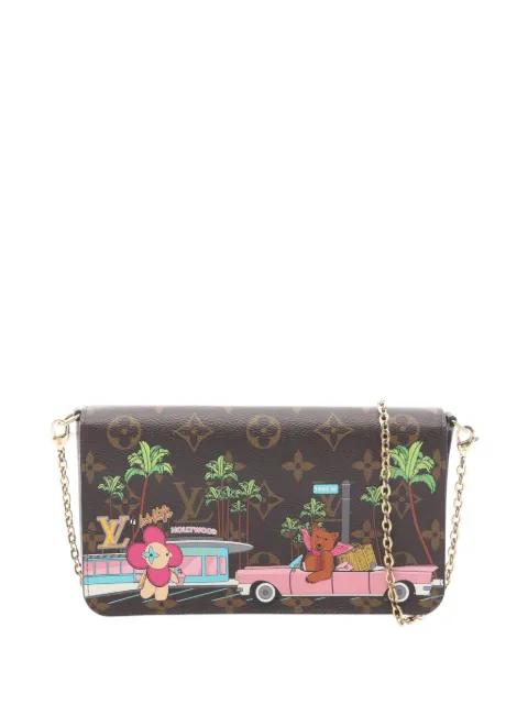 2021-2026 Monogram Christmas Animation Vivienne Holywood Pochette Felicie crossbody bag by LOUIS VUITTON 