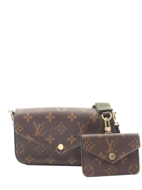2021-2026 Monogram Felicie Strap And Go crossbody bag by LOUIS VUITTON 