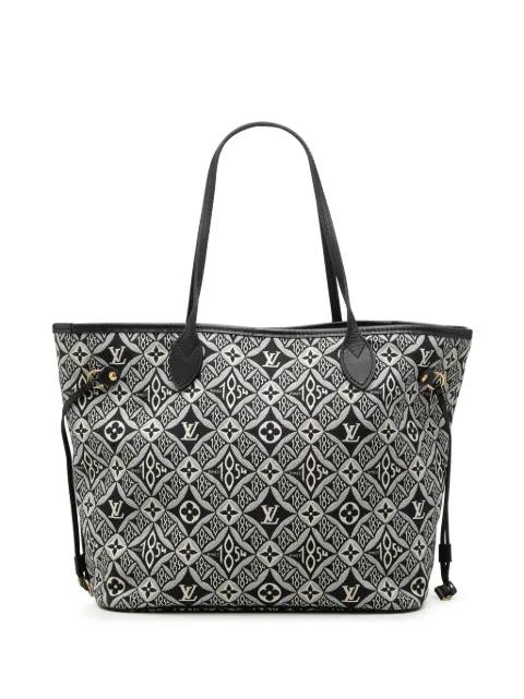 2021-2026 Monogram Jacquard Since 1854 Neverfull MM tote bag by LOUIS VUITTON 