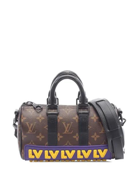 2021-2026 Monogram Keepall LV Rubber Bandouliere XS satchel by LOUIS VUITTON 