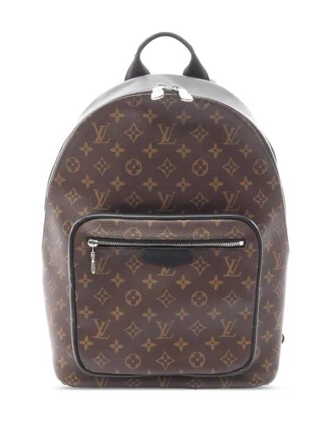 2021-2026 Monogram Macassar Josh NV backpack by LOUIS VUITTON 
