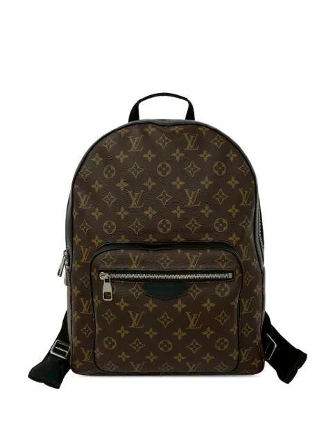 2021-2026 Monogram Macassar Josh backpack by LOUIS VUITTON 