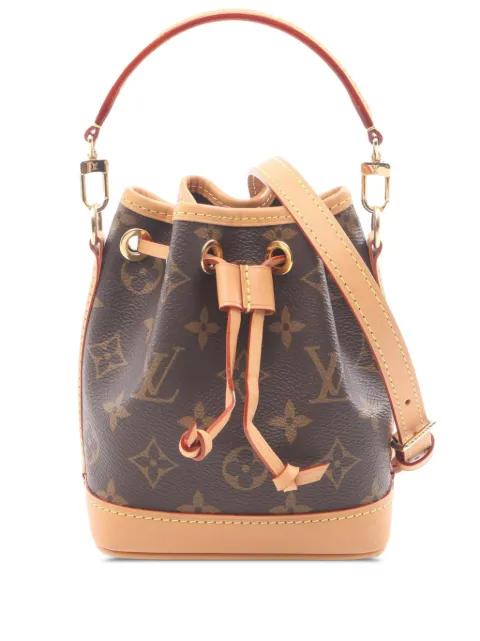 2021-2026 Monogram Nano Noe bucket bag by LOUIS VUITTON 