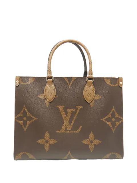 2021-2026 Monogram Reverse Giant OnTheGo MM satchel by LOUIS VUITTON 
