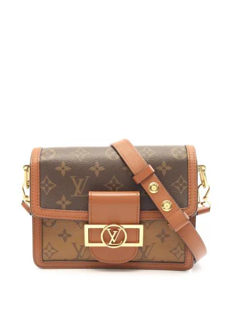 2021-2026 Monogram Reverse Mini Dauphine satchel by LOUIS VUITTON 
