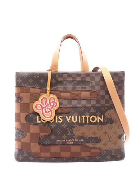 2021-2026 Nigo Monogram Shopper Tote MM satchel by LOUIS VUITTON 