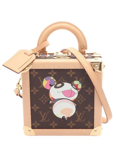 2021-2026 Takashi Murakami Monogram Panda Mini Square Trunk satchel by LOUIS VUITTON 