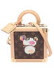 2021-2026 Takashi Murakami Monogram Panda Mini Square Trunk satchel by LOUIS VUITTON 2021-2026 Takashi Murakami Monogram Panda Mini Square Trunk satchel by LOUIS VUITTON
