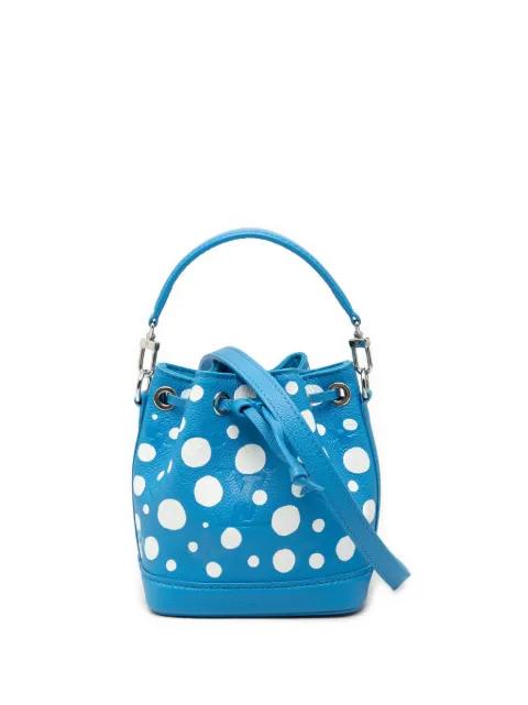 2021-2026 Yayoi Kusama Monogram Giant Empreinte Infinity Dots Nano Noe bucket bag by LOUIS VUITTON 