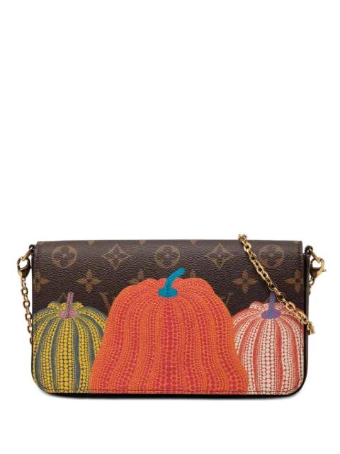2021-2026 Yayoi Kusama Monogram Pumpkins Pochette Felicie crossbody bag by LOUIS VUITTON 