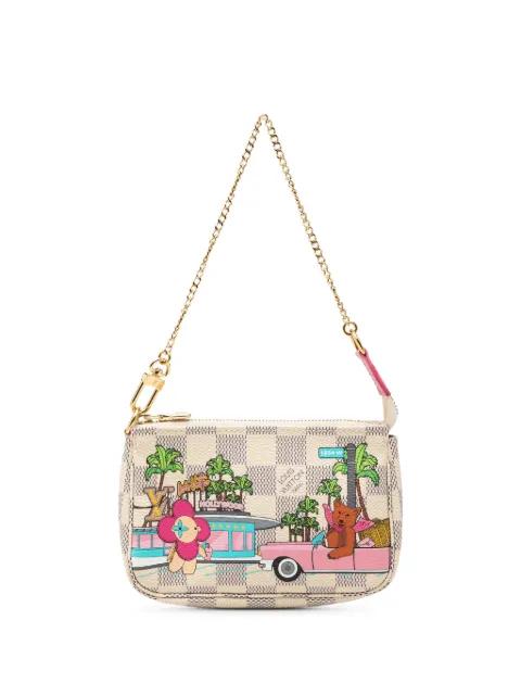 2021 Damier Azur Animation Hollywood Mini Pochette Accessoires handbag by LOUIS VUITTON 