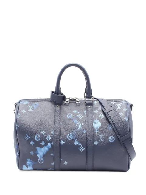 2021 Monogram Ink Watercolor Keepall Bandouliere 40 satchel by LOUIS VUITTON 2021 Monogram Ink Watercolor Keepall Bandouliere 40 satchel by LOUIS VUITTON