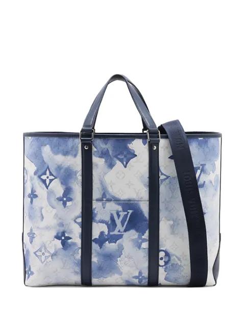 2021 Monogram Watercolor Weekend Tote GM satchel by LOUIS VUITTON 