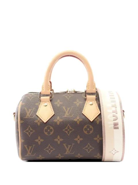 2021 monogram leather tote bag by LOUIS VUITTON 
