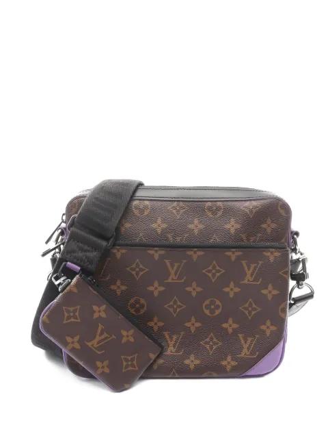 2021s Trio Monogram Macassar messenger bag by LOUIS VUITTON 