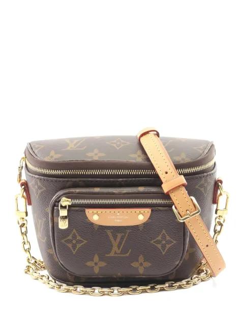 2021s mini Bumbag monogram shoulder bag by LOUIS VUITTON 