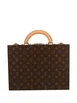 2022 Monogram Boite à bijoux canvas and leather briefcase by LOUIS VUITTON 