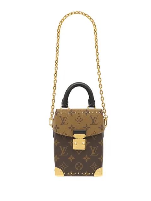 2023-2025 Monogram Reverse Camera Box satchel by LOUIS VUITTON 