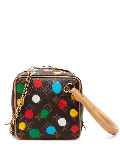 2023 Yayoi Kusama Monogram Painted Dots Square Bag satchel by LOUIS VUITTON 