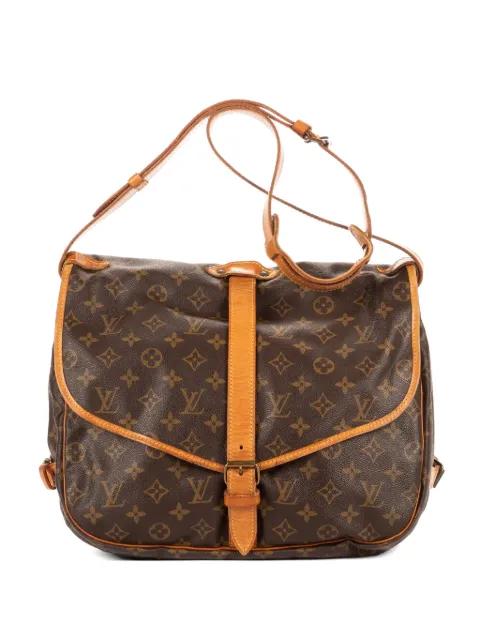 30 Saumur Monogram shoulder bag by LOUIS VUITTON 