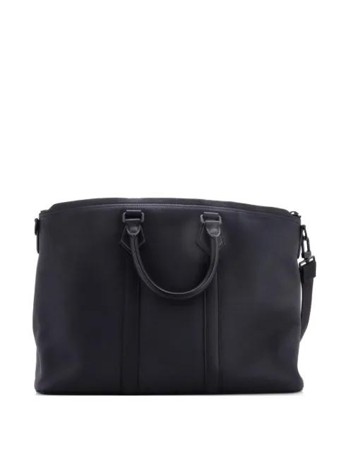 Aerogram Lock It Tote Leather satchel by LOUIS VUITTON 