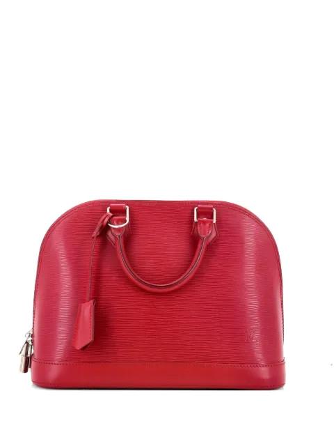 Alma Handbag Epi Leather PM satchel by LOUIS VUITTON 