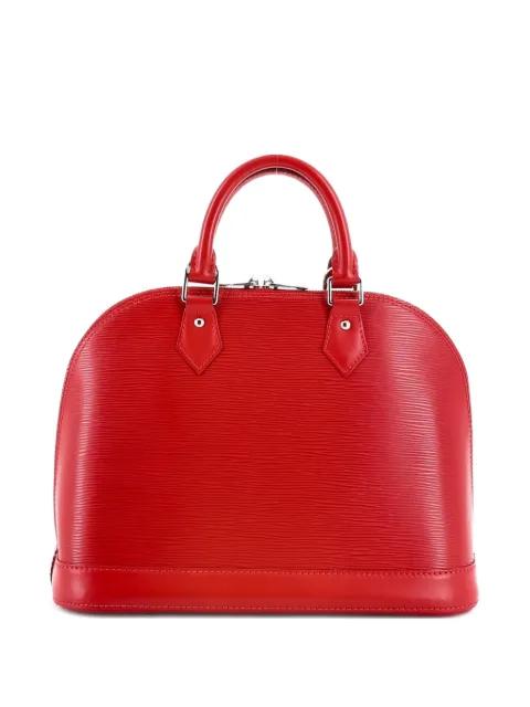Alma Handbag Epi Leather PM satchel by LOUIS VUITTON 