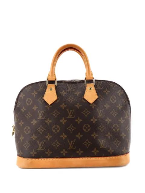 Alma Handbag Monogram Canvas PM satchel by LOUIS VUITTON 