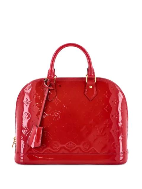 Alma Handbag Monogram Vernis PM satchel by LOUIS VUITTON 