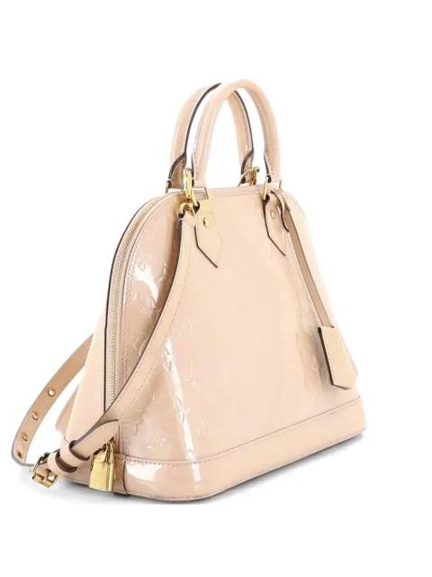 Alma Handbag Monogram Vernis PM satchel by LOUIS VUITTON 