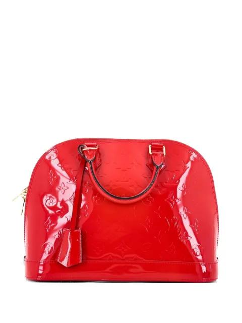 Alma Handbag Monogram Vernis PM satchel by LOUIS VUITTON 