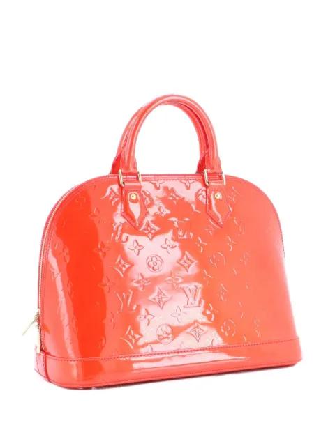 Alma Handbag Monogram Vernis PM satchel by LOUIS VUITTON 