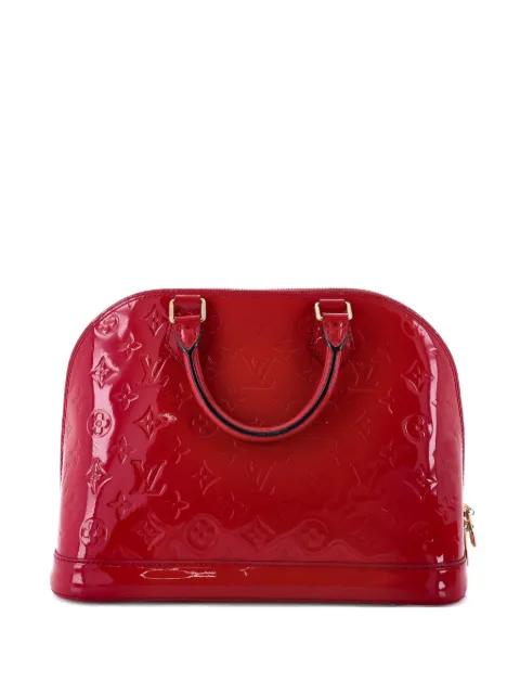 Alma Handbag Monogram Vernis PM satchel by LOUIS VUITTON 