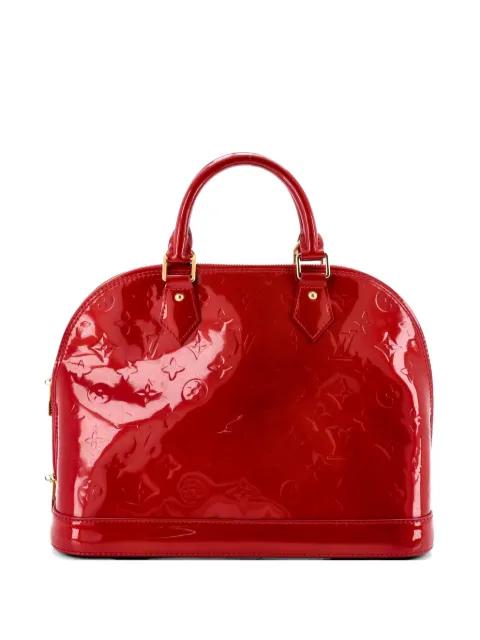 Alma Handbag Monogram Vernis PM satchel by LOUIS VUITTON 