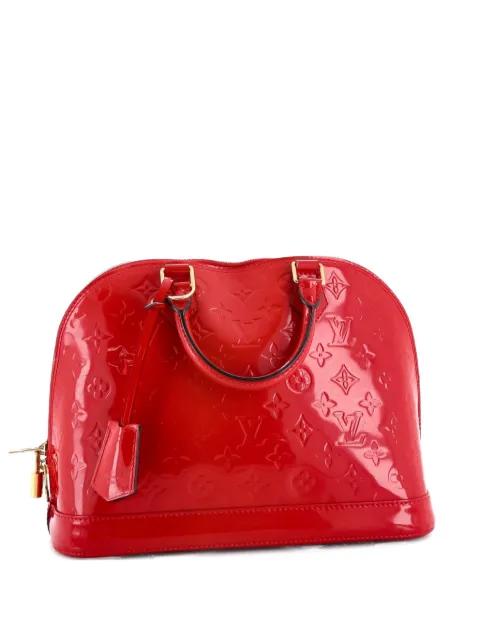Alma Handbag Monogram Vernis PM satchel by LOUIS VUITTON 