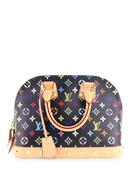 Alma NM Handbag Monogram Multicolor PM satchel by LOUIS VUITTON 