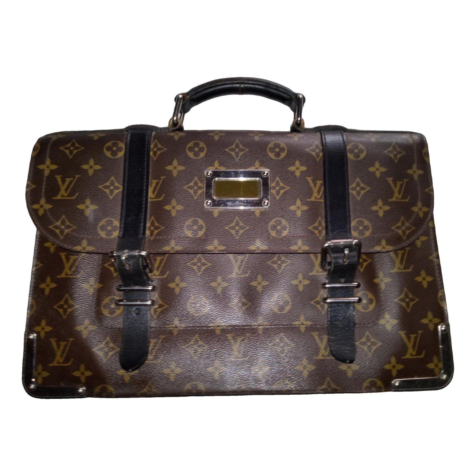 Alma leather handbag by LOUIS VUITTON