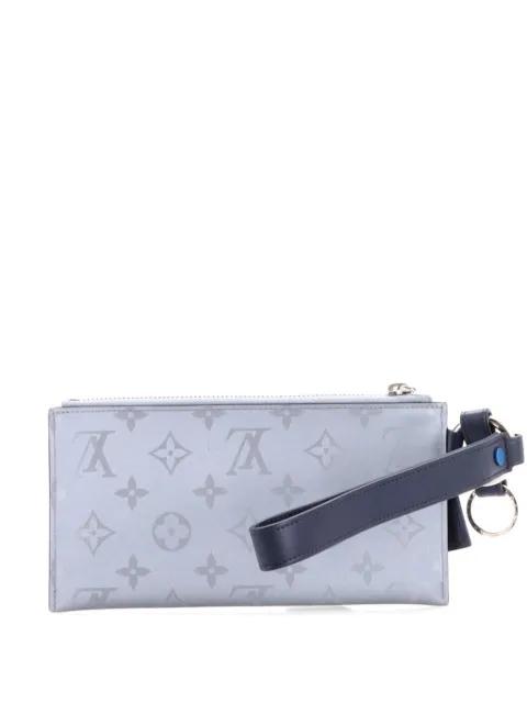 Alpha Pouch Limited Edition Monogram Satellite Canvas clutch bag by LOUIS VUITTON 