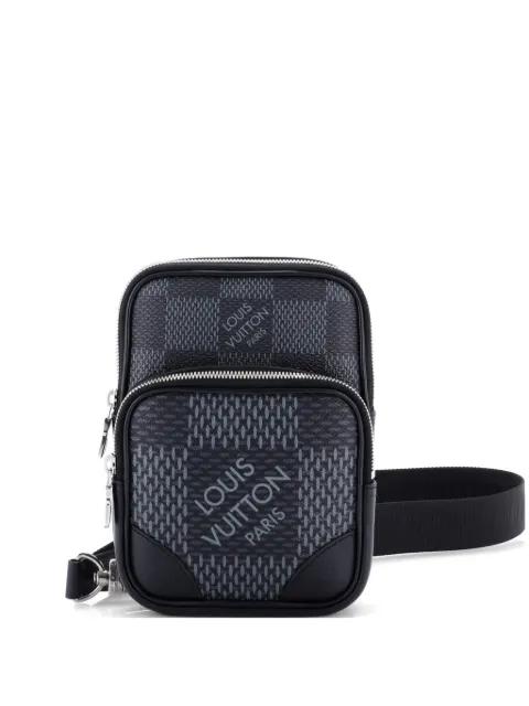 Amazone Sling Bag Limited Edition Damier Graphite 3D crossbody bag by LOUIS VUITTON 