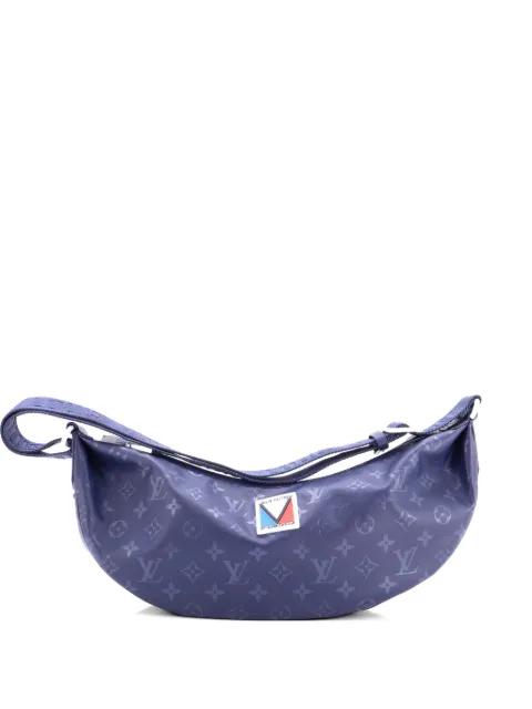 America's Cup Hammock Bag Monogram Storm Canvas crossbody bag by LOUIS VUITTON 