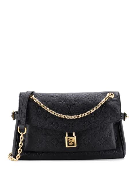 Anytime Flap Bag Monogram Embossed Leather shoulder bag by LOUIS VUITTON 