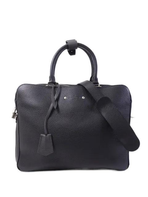 Armand pebbled briefcase by LOUIS VUITTON 