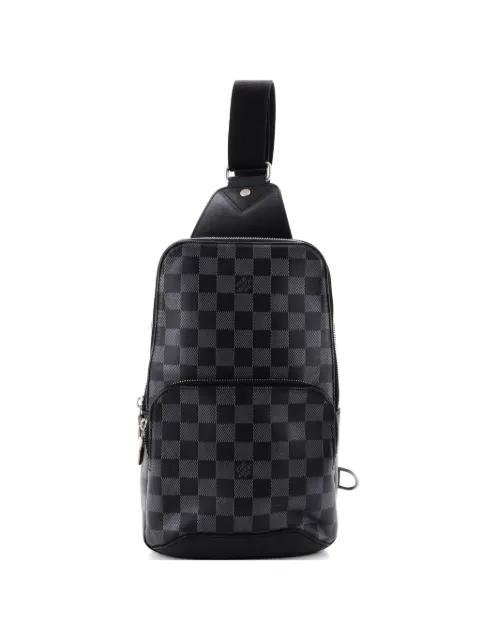 Avenue Sling Bag Damier Infini Leather shoulder bag by LOUIS VUITTON 