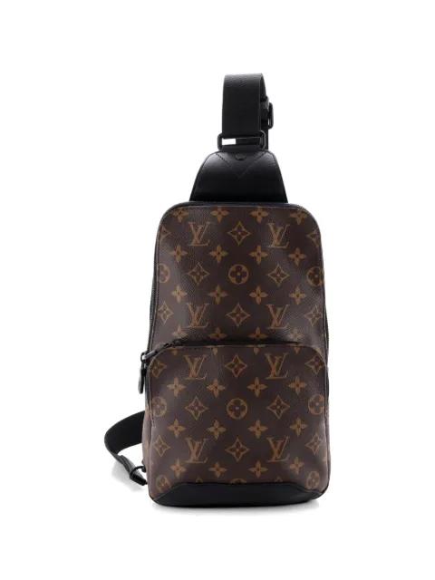 Avenue Sling Bag Macassar Monogram Canvas crossbody bag by LOUIS VUITTON 