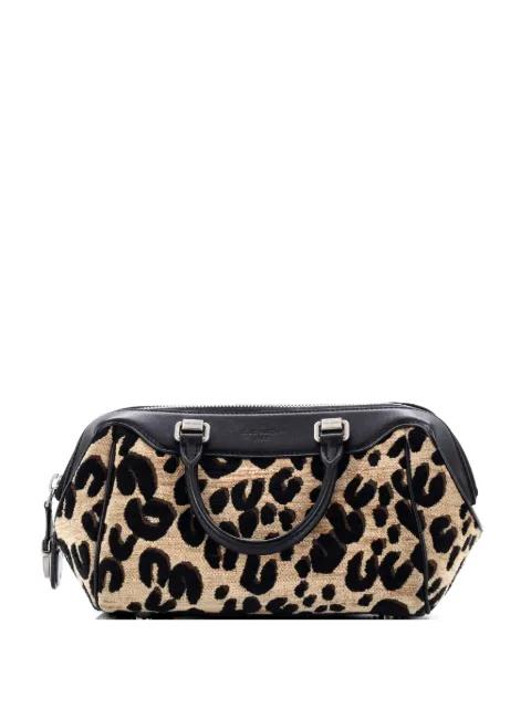 Baby Bag Limited Edition Stephen Sprouse Leopard Chenille satchel by LOUIS VUITTON 