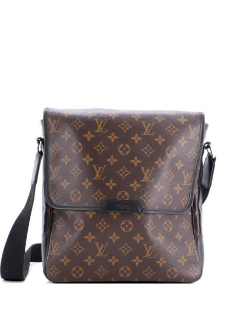 Bass Messenger Bag Macassar Monogram Canvas MM crossbody bag by LOUIS VUITTON 