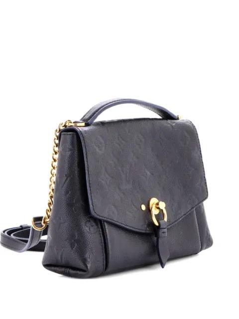 Blanche Handbag Monogram Empreinte Leather BB shoulder bag by LOUIS VUITTON 