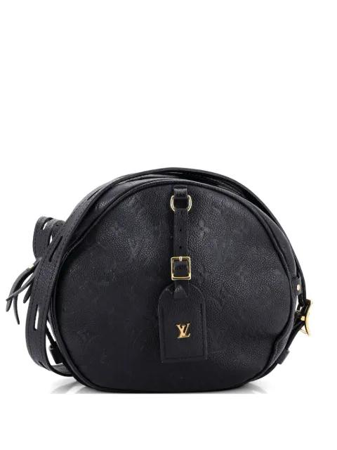 Boite Chapeau Souple Bag Monogram Empreinte Leather MM crossbody bag by LOUIS VUITTON 