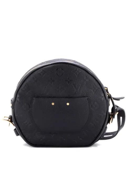Boite Chapeau Souple Bag Monogram Empreinte Leather MM crossbody bag by LOUIS VUITTON 