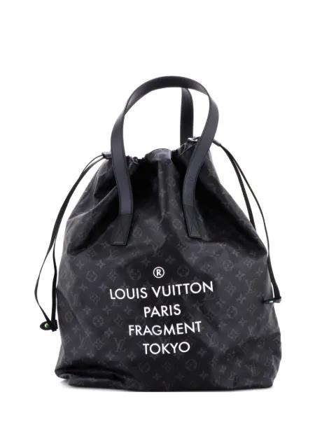 Cabas Light Drawstring Bag Flash Fragment Monogram Eclipse Canvas tote bag by LOUIS VUITTON 